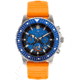 Nautis Caspsian Chronograph Strap Watch w/Date, Orange/Blue, One Size, 21227G-A