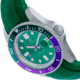 Nautis Interceptor Watch Box Set w/Interchangable Bands &amp; Date Display, Green, One Size, 19161G-H
