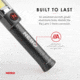 Nebo Big Larry 2 COB LED Flashlight, AA, White/Red COB, 500 Lumens, Gray, NEB-WLT-0001