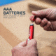 Nebo Lil Larry COB LED Flashlight, AAA, White, 250 Lumens, Red, NEB-WLT-0012