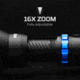 Nebo Luxtreme MZ60 Blueline Li-ion 21700 Rechargeable Battery 1000 Lumens LED Flashlight