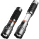 Nebo Slyde King 2K USB-C Rechargeable LED Flashlight and Work Light, Black, NEB-WLT-1003