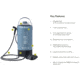 NEMO Equipment 2025 Helio LX Pressure Shower, Fortress / Silt / Black, 811666036094