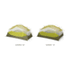 NEMO Equipment Aurora Tent and Footprint - 3 Person, Nova Green, 811666032195