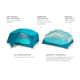 NEMO Equipment Aurora Tent and Footprint - 3 Person, Surge, 811666031372