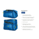 NEMO Equipment Double Haul Convertible Duffel Bag, 100L, Lake, 811666035219