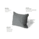 NEMO Equipment Fillo King Pillow, Midnight Gray, 811666031327