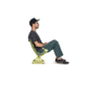 NEMO Equipment Moonlite Elite Reclining Camp Chair, Citron, 811666032638