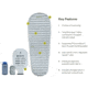 NEMO Equipment Tensor Elite Mummy Sleeping Pad