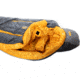 NEMO Equipment Sonic -20 Sleeping Bag, Goodnight Gray / Torch, Regular, 811666034540