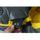 NEMO Equipment Sonic Down Sleeping Bag 0 Degree, Goodnight Gray / Goldfinch, Short, 811666034519