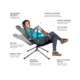 NEMO Equipment Stargaze Recliner Luxury Chair, Graphite/Smoke, 814041019439