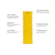 NEMO Equipment Tensor Insulated Rectungalar Sleeping Pad, Marigold, Regular, 814041019330