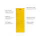 NEMO Equipment Tensor Insulated Rectungalar Sleeping Pad, Marigold, Wide Regular, 814041019316