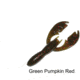 Netbait Paca Craw Creature Bait, 8, 5in, Green Pumpkin Red, N33247