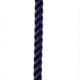New England Ropes 1/2" X 25' Premium Nylon 3 Strand Dock Line - Navy Blue 76631