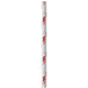 New England Ropes 1/4&quot; x 600' Sta-Set Polyester Cover w/Polyester Braided Core - Red Fleck 79499