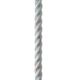 New England Ropes 3/4" X 35' Premium Nylon 3 Strand Dock Line - White w/Tracer, C6050-24-00035