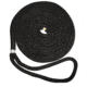 New England Ropes 3/4in Double Braid Dock Line - Black - 50ft, C5054-24-00050