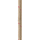 New England Ropes 3/8" x 15' Nylon Double Braid Dock Line - White/Gold w/Tracer 76560