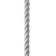 New England Ropes 5/8" X 50' Premium Nylon 3 Strand Dock Line - White w/Tracer, C6050-20-00050