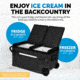 NewAir 115 Qt Portable 12v/24v Electric Fridge/Freezer, Black, NPR122GA00