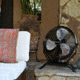 NewAir 18in Outdoor Rated 2-in-1 High Velocity Floor/Wall Mounted Fan, Black, NIF18CBK00