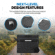 NewAir 48 Qt. Portable 12v/24v Electric Fridge/Freezer, Black, NPR048GA00