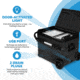 NewAir 48 Qt. Portable 12v/24v Electric Fridge/Freezer, Black, NPR048GA00