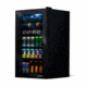 NewAir Can Freestanding Beverage Fridge - 126 Cans, Black, AB-1200B
