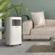 NewAir Compact Portable Air Conditioner, White, 8,000 BTUs, NAC08KWH01