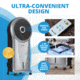 NewAir Evaporative Air Cooler and Portable Cooling Fan, Cools 250 sq ft, Silver, NEC500SI00