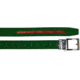 Nexbelt Braided Augusta Golf Belt, Green/White/Yellow, PCD9466