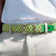 Nexbelt Braided Augusta Golf Belt, Green/White/Yellow, PCD9466