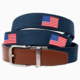 Nexbelt Embroidered USA Belt, Navy, Up to 50 Waist, CEP2258