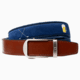 Nexbelt Hampton Belt, Tan/Blue, Up to 50 Waist, PCM2302