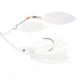 Nichols Lures Pulsator Metal Flake Spinnerbait, Blue Shad White, 1/2oz, 40-12