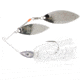 Nichols Lures Pulsator Metal Flake Spinnerbait, Crystal Nickel Green, 3/8oz, 36-38
