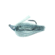 Nichols Lures Saber Swim Jig, 1/2 oz, 5/0 Hook, Gizzard Shad, SSJ42-12