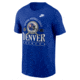 Nike Denver Broncos Rewind Essential Nike Mens NFL T-Shirt in Blue N1994DA8WV-R8L, Blue, XL, male, 1016101802-00199296544197