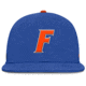 Nike Florida Gators Dugout True Mena TMs Nike Mens Dri-FIT College Fitted Hat in Blue NC144EVUFN-J26, Blue, 7 1/8, male, 1015802738-00198116451936