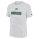 Nike Green Bay Packers Velocity Nike Mens Dri-FIT NFL T-Shirt in Grey NKPQ10A7T-X3B, Grey, M, male, 1016031353-00199139209290