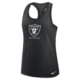 Nike Las Vegas Raiders Hurry Up Nike Womens Dri-FIT NFL Racerback Tank Top in Black 03E100A8D-LWB, Black, XL, female, 1015971983-00198986538898