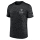 Nike Las Vegas Raiders Sideline Team Issue Velocity Nike Mens Dri-FIT NFL T-Shirt in Black 02ER00A8D-7VD, Black, M, male, 1016030765-00199139444516