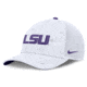 Nike LSU Country Club Golfin Rise Nike Unisex College Trucker Adjustable Hat in White NC9711QRLSN-FQX, White, M/L, unisex, 1016043180-00198911347632