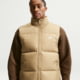 Nike Mens Nike Sportswear Club Therma-FIT Down Puffer Vest in Brown IB2977-297, Brown, L, male, 1015746545-00198481571116