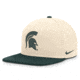 Nike Michigan State Campus Prep Nike Mens Dri-FIT College Adjustable Hat in Brown NC120C3DMST-TRY, Brown, M/L, male, 1015972360-00199296584926