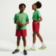 Nike Nike Multi Big Kids Boys Dri-FIT Woven Shorts in Red DX5382-608, Red, M, male, 1015926280-00198960415283
