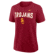 Nike USC Arch Logo Nike Womens College T-Shirt in Red 01K969WSCJ-SYS, Red, L, female, 1016089781-00199137840501