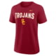 Nike USC Arch Logo Nike Womens College T-Shirt in Red 01K969WSCJ-SYS, Red, M, female, 1016089781-00199137840495